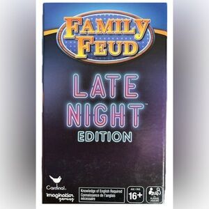 Family Feud Late Night Edition Board Game - New #gift